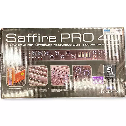 Used Focusrite Saffire Pro 40 Audio Interface