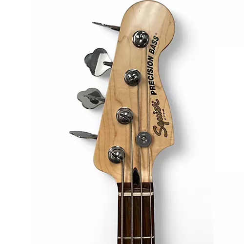 Used Squier Precision Bass Brown Sunburst Electric Bass Guitar Brown Sunburst