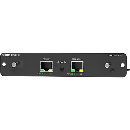 Klark Teknik DN32-DANTE Audinate Dante Expansion Module
