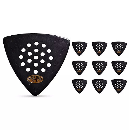 Pick Boy Pos-a-Grip Triangle Cellulose Guitar Picks 1.00 mm 10 Pack