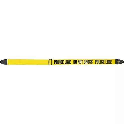 LM Products Banner Guitar Strap Police Line
