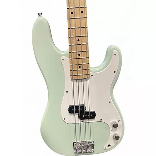 Used Squier Affinity Precision Bass Seafoam Green Electric Bass Guitar Seafoam Green