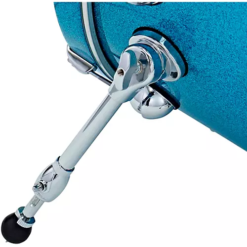 Premier Genista Heritage Birch 4-Piece Shell Pack with 24 in. Bass Drum Aqua Sparkle