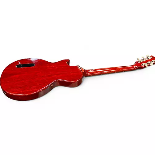 Used Gibson Gibson Les Paul Junior CUSTOM CS cherry red Solid Body Electric Guitar cherry red