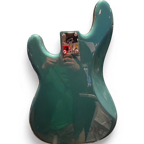 Used 2020s Fender Player Precision Bass TEAL Electric Bass Guitar TEAL