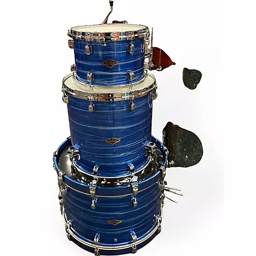 Used 2024 TAMA 3 Piece Starclassic Ocean Blue Drum Kit Ocean Blue