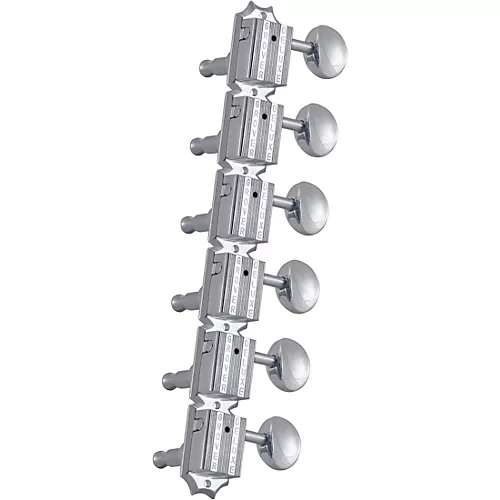Grover Deluxe 136 Series Tuning Machines Nickel 3+3