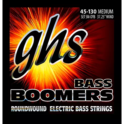 GHS 5-5M-DYB 5-string Bass Strings With Low-B