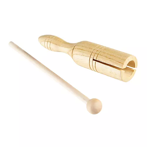 Trophy Small Wood Tone Block with Mallet