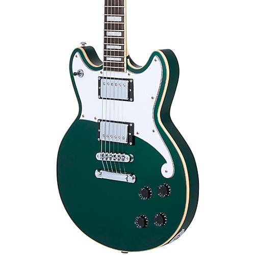 D'Angelico Premier Series Brighton Electric Guitar Sherwood Green