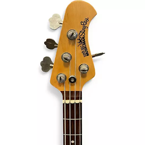 Used Ernie Ball Music Man Stingray H Sunburst Electric Bass Guitar Sunburst