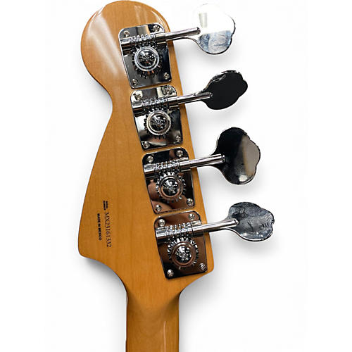 Used 2023 Fender Vintera II '70s Competition Mustang Bass Competition Burgundy Electric Bass Guitar Competition Burgundy