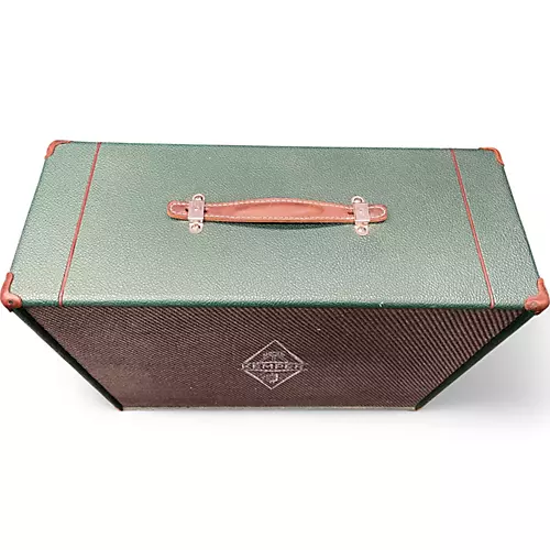 Used Kemper Kabinet Black and Green Guitar Cabinet