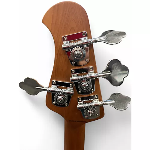 Used Sterling by Music Man Ray34 steel blue Electric Bass Guitar steel blue