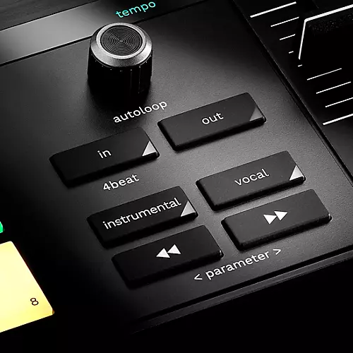 Hercules DJ DJControl Inpulse T7 2-Channel Motorized DJ Controller Black