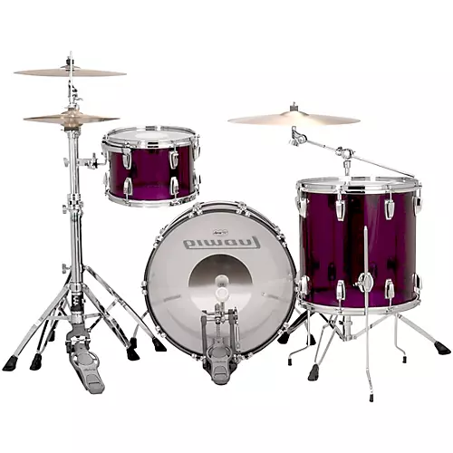 Ludwig Vistalite 3-Piece Fab Shell Pack With 22