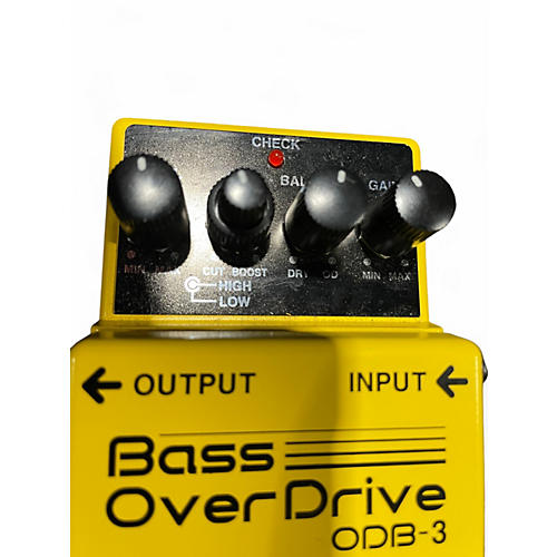 Used BOSS ODB3 Bass Overdrive Bass Effect Pedal