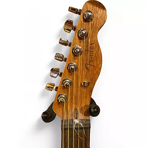 Used Fender Acoustasonic Player Telecaster white Acoustic Electric Guitar white