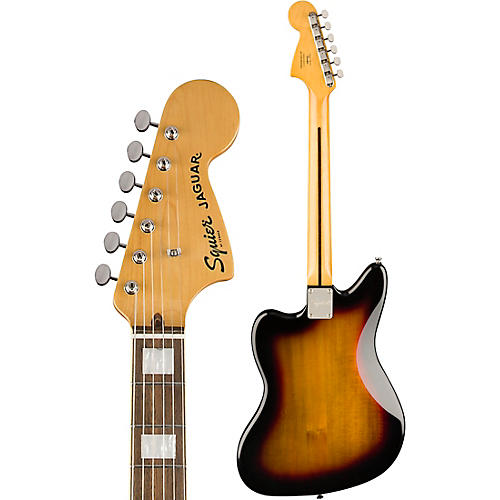Squier Classic Vibe '70s Jaguar Electric Guitar Black