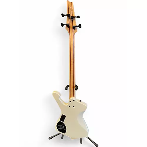 Used Ibanez SDB3 Sharlee Dangelo Signature Pearl White Electric Bass Guitar Pearl White