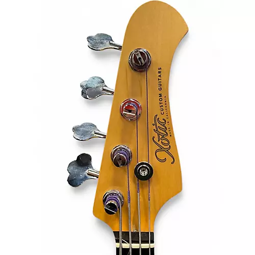 Used Xotic SJ-1TFL Natural Electric Bass Guitar Natural