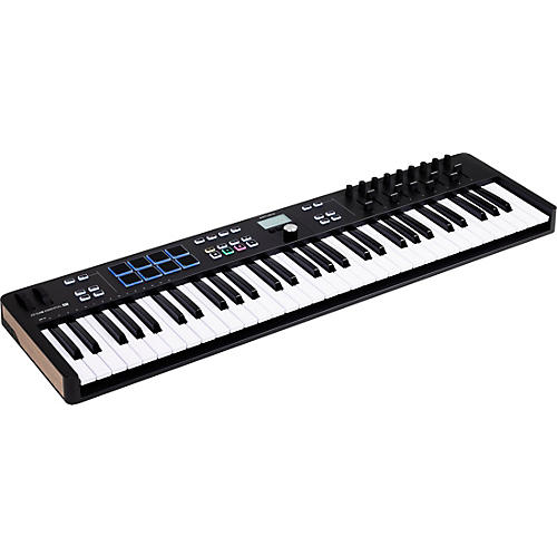 Arturia KeyLab Essential 61 mk3 Keyboard Controller With Universal Sustain Pedal Black