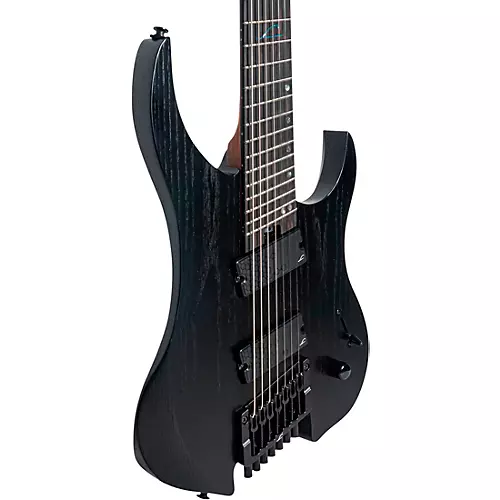 Legator G7FP Ghost Performance 7-String Multi-Scale Electric Guitar Snow Fall