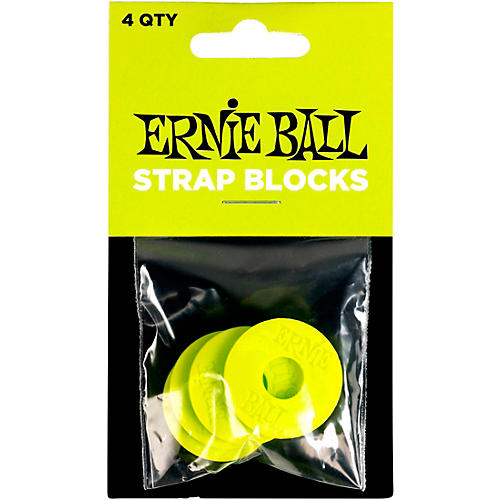 Ernie Ball Rubber Strap Block Gray