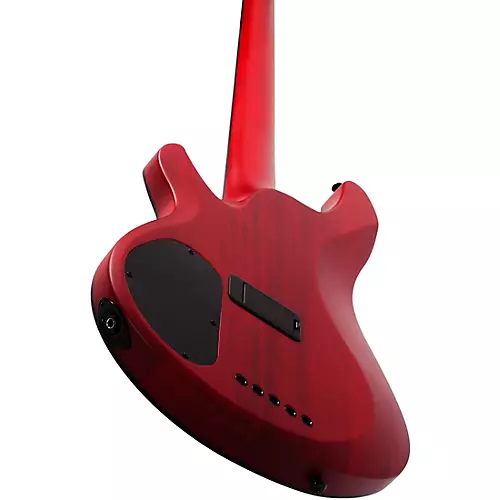 Schecter Guitar Research C-5 GT 5-String Electric Bass Guitar Satin Trans Red