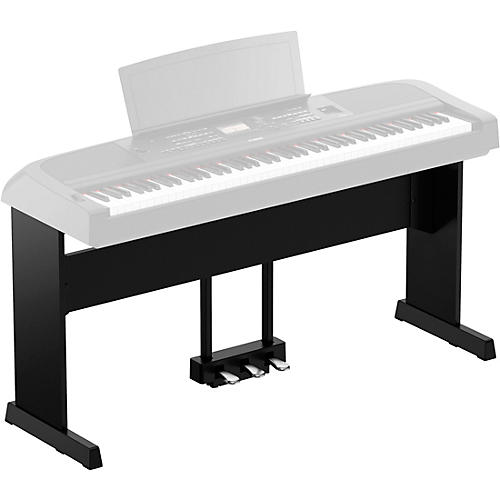 Yamaha L-300 Wooden Stand for P-S500/DGX-670 Black