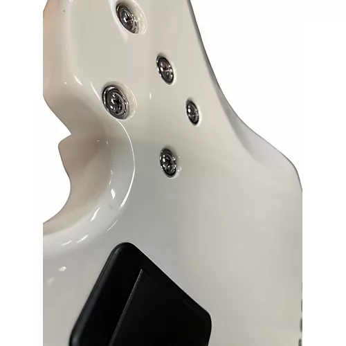 Used Schecter Guitar Research Stargazer 4 Gloss White Electric Bass Guitar Gloss White