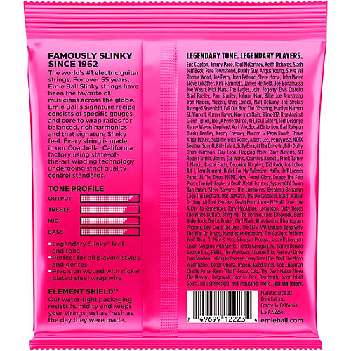Ernie Ball 2223 Nickel Super Slinky Guitar Strings - Buy 10, Get 2 Free