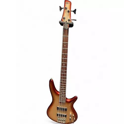 Used Ibanez SR300E Brown Sunburst Electric Bass Guitar Brown Sunburst