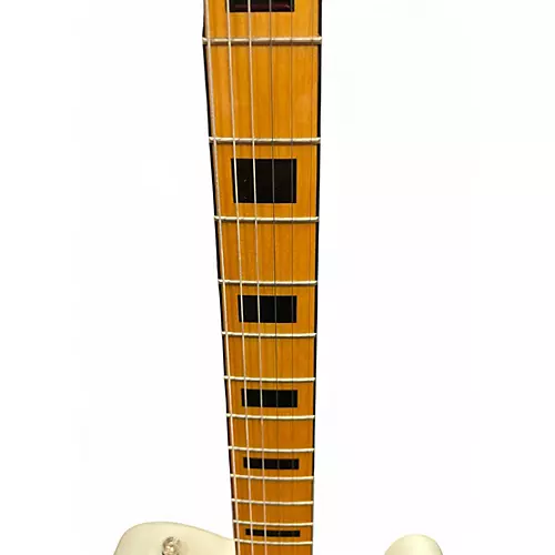 Used Squier Classic Vibe Telecaster Thinline Alpine White Hollow Body Electric Guitar Alpine White