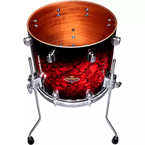 TAMA Starclassic Bubinga Shell Pack with 22 in. Bass Drum Garnet Swell Burst