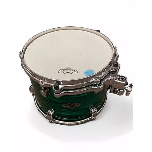 Used TAMA 4 Piece Starclassic Lacquer Shamrock Oyster Drum Kit Lacquer Shamrock Oyster