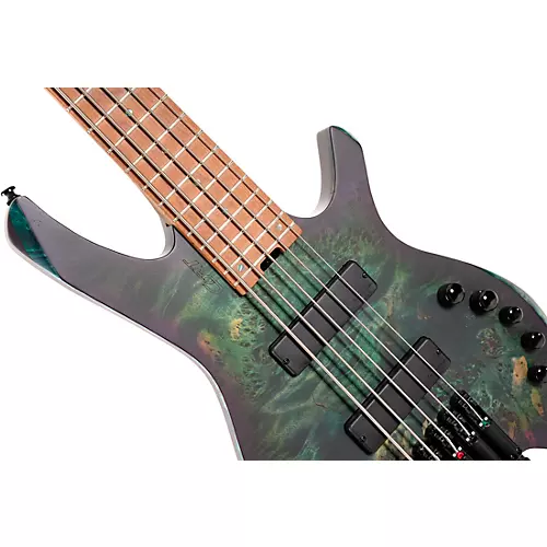 Cort Space 5 Headless 5-String Electric Bass Guitar Star Dust Green