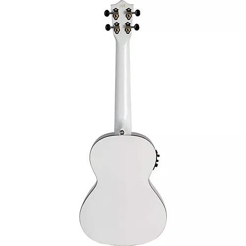 Lanikai Julia Michaels Signature Tenor Acoustic-Electric Ukulele White