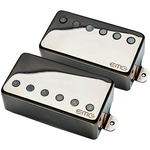 EMG 57/66 TW Dual Mode Pickup Set Black Metal