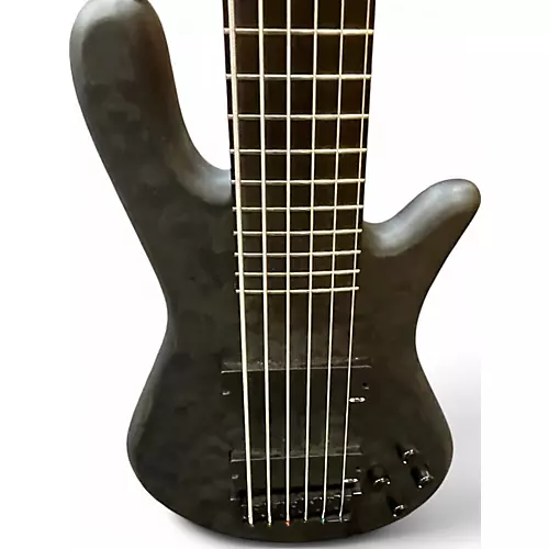 Used Spector NS Pulse II Black Satin Matte Electric Bass Guitar Black Satin Matte