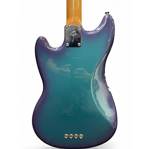 Used 2023 Fender Vintera II '70s Competition Mustang Bass Competition Burgundy Electric Bass Guitar Competition Burgundy