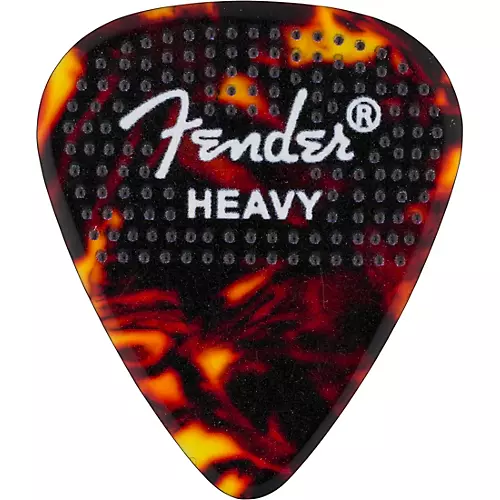 Fender 351 Dotted Celluloid Guitar Picks Thin 12 Pack