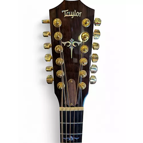 Used 2003 Taylor 954ceL2 Natural 12 String Acoustic Electric Guitar Natural