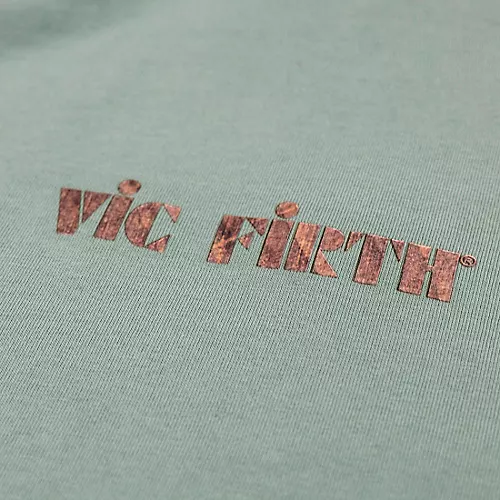 Vic Firth LE SAGE WOODGRAIN T-SHIRT Medium Sage