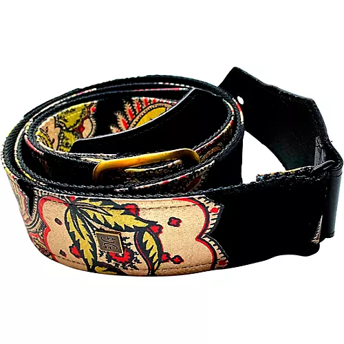 Get'm Get'm Casanova Guitar Strap Brown 2 in.