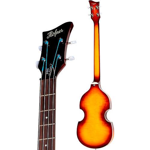 Hofner Ignition Series Short-Scale Violin Bass Guitar Green Burst