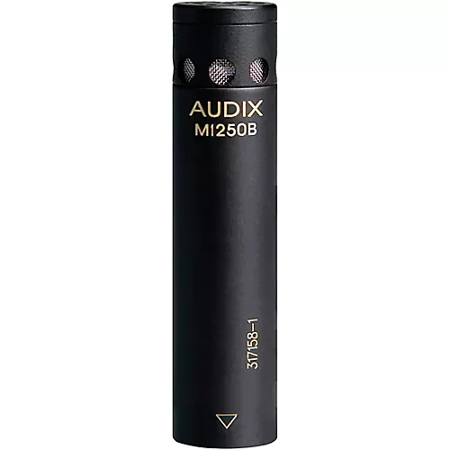 Audix M1250BHC Miniature Hypercardioid Condenser Microphone Black