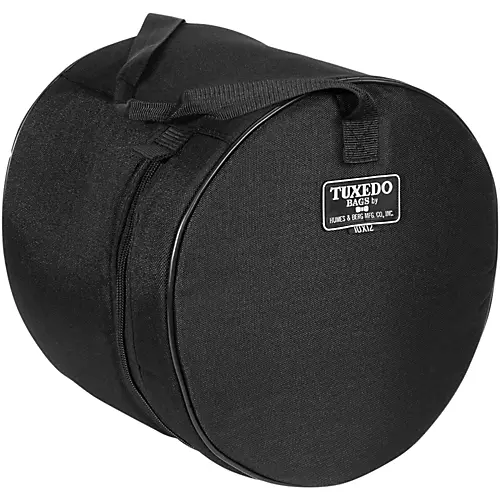 Humes & Berg Tuxedo Floor Tom Drum Bag Black 14x14