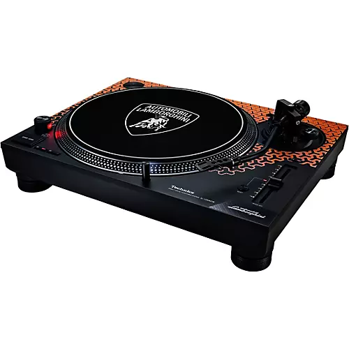 Technics SL-1200M7B Special Edition Lamborghini Direct Drive Turntable System Orange