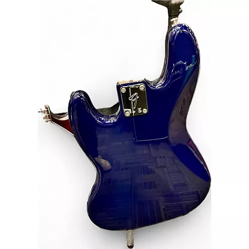 Used Fender Player Jazz Bass Blue Burst Electric Bass Guitar Blue Burst
